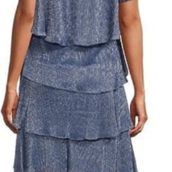 SLNY sparkle ruffle dress - Picture 9 of 9